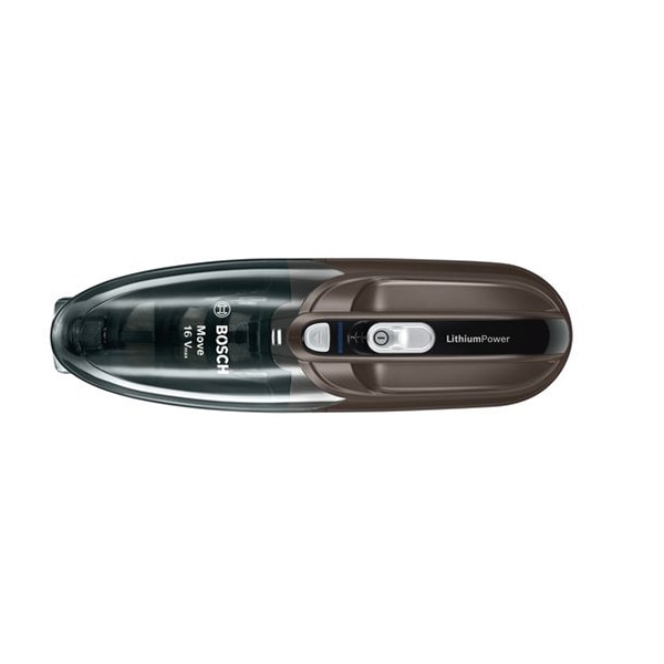 Aspirator de mana BOSCH Move BHN16L, 0.3l, 14.4V, autonomie max 40 min, High Airflow System, maro-negru
