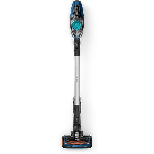 Aspirator vertical PHILIPS SpeedPro Aqua FC6719/01, 0.4l, 21.6V, autonomie max 50 min, PowerCyclone 7, albastru-negru