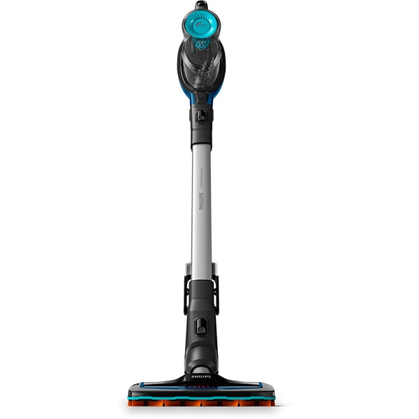 Aspirator vertical PHILIPS SpeedPro Aqua FC6719/01, 0.4l, 21.6V, autonomie max 50 min, PowerCyclone 7, albastru-negru