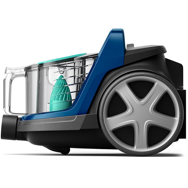 Aspirator fara sac PHILIPS PowerPro Active seria 5000 FC9557/09, 1.5l, 900W, 77dB, albastru-negru