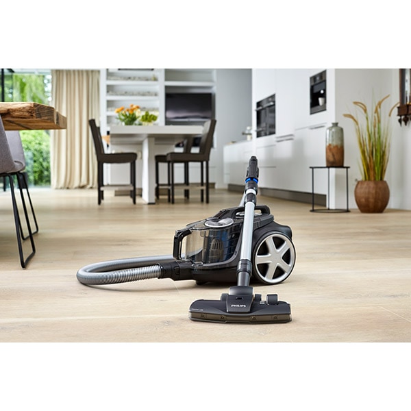 Aspirator fara sac PHILIPS PowerPro Expert seria 7000 FC9747/09, 2l, 900W, 75dB, negru-gri inchis