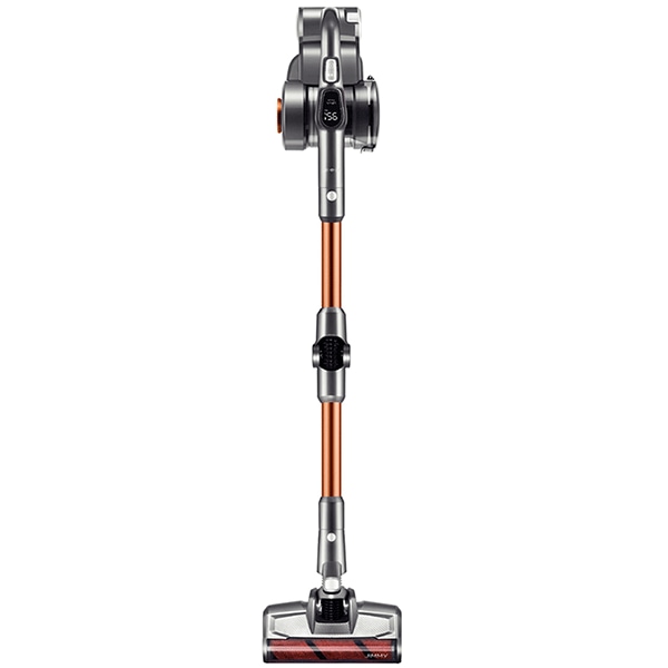 Aspirator vertical JIMMY H9PRO, 0.6l, 28.8V, autonomie max 80 min, iluminare LED, portocaliu-argintiu