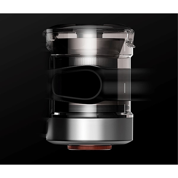 Aspirator vertical JIMMY H9PRO, 0.6l, 28.8V, autonomie max 80 min, iluminare LED, portocaliu-argintiu