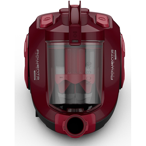 Aspirator fara sac ROWENTA Swift Power Cyclonic RO2933EA, 1.2l, 750W, 77dB, visiniu-negru 