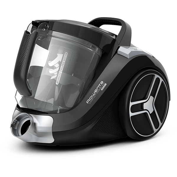 Aspirator fara sac ROWENTA Compact Power XXL RO4825EA, 2.5l, 550W, 75dB, negru-argintiu