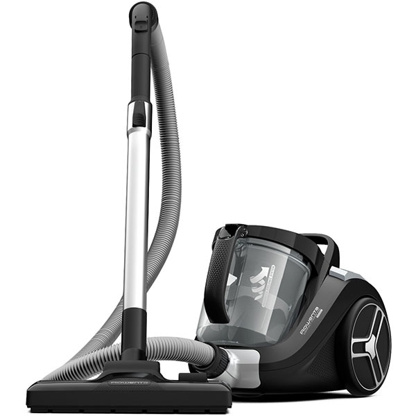 Aspirator fara sac ROWENTA Compact Power XXL RO4825EA, 2.5l, 550W, 75dB, negru-argintiu