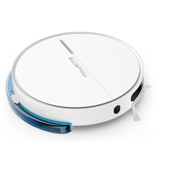 Aspirator robot ROWENTA X-Plorer Allergy Serie 60 RR7447WH, 0.36l, 14.8V, autonomie max 90 min, Sistem Aqua Force, functie mop, alb