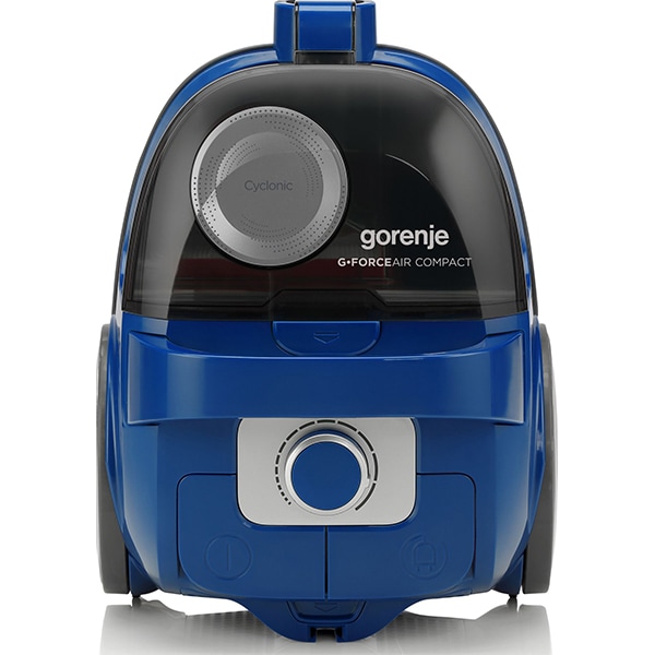 Aspirator fara sac GORENJE Force Air VCEA01GACBUCY, 2.2l, 800W, 78dB, albastru-gri 