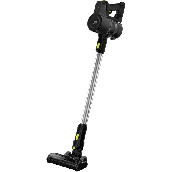 Aspirator vertical BEKO ErgoClean VRT51225VB, 0.55l, 25.2V, autonomie max 45 min, PerformCyclone, negru-argintiu