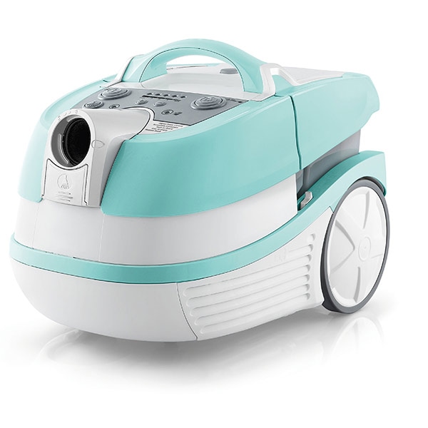 Aspirator cu spalare BOSCH AquaWash&Clean BWD420HYG, 5l, 2000W, alb-bleu