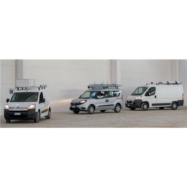 Bare transversale MENABO Professional, Fiat Doblo Cargo, 2001-2009, 135 cm