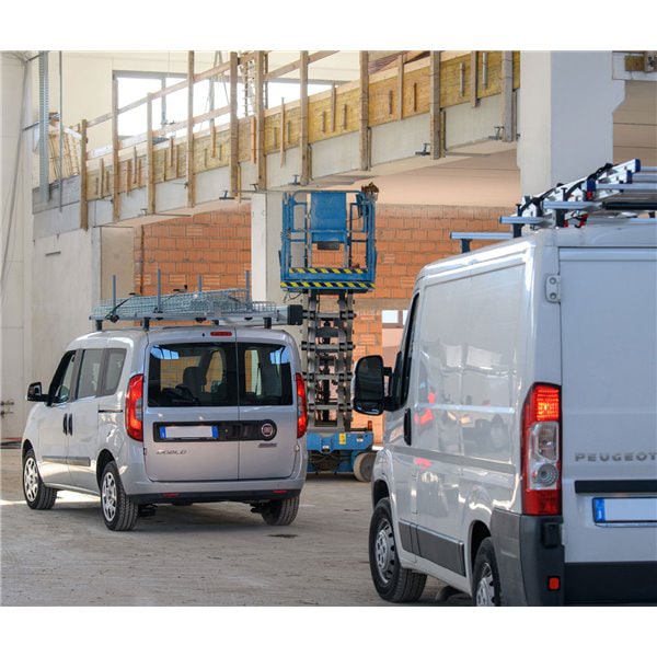 Bare transversale MENABO Professional, Renault Trafic II (X82), L1, L2H2, 2001-2014, 135 cm
