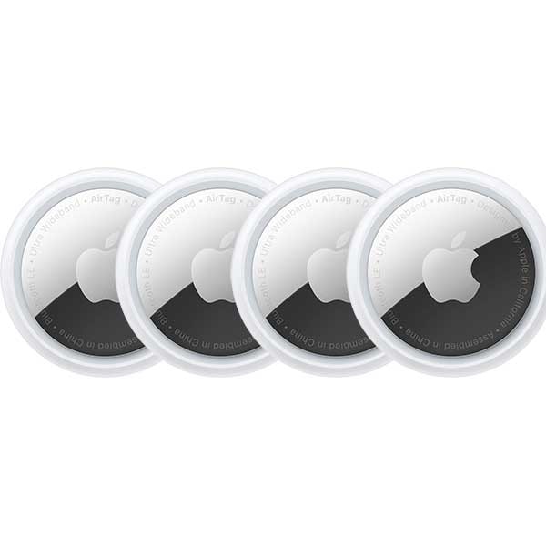 AirTag APPLE 4 Pack MX542ZM/A, argintiu-negru