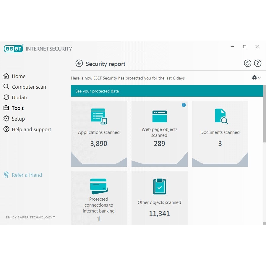 Antivirus ESET NOD32 Multi-Device 3, 1 an, 3 utilizatori, Box