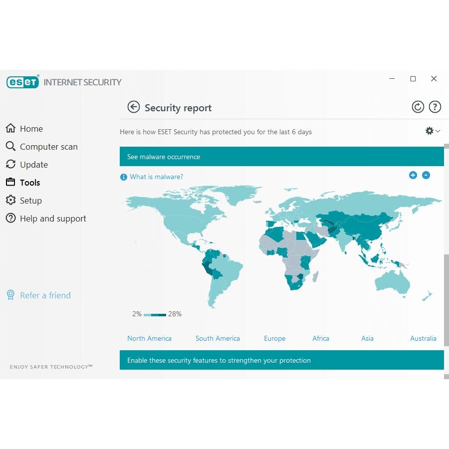 Antivirus ESET NOD32 Multi-Device 3, 1 an, 3 utilizatori, Box