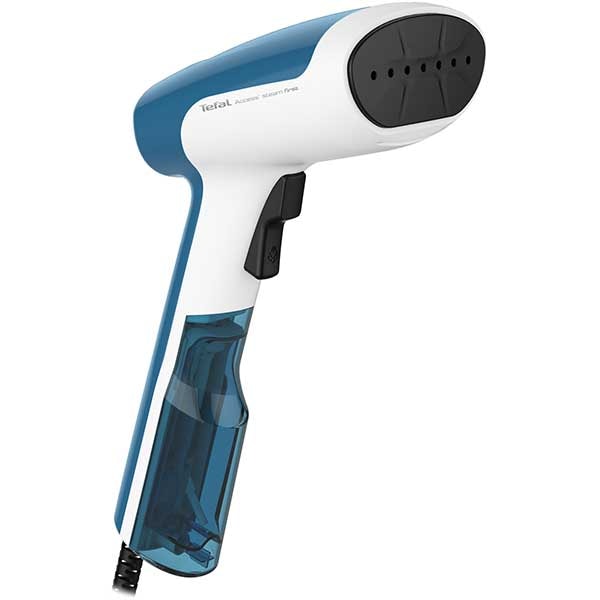 Aparat de calcat vertical cu abur TEFAL Access Steam First DT6130E0, 1300W, 70ml, alb-albastru