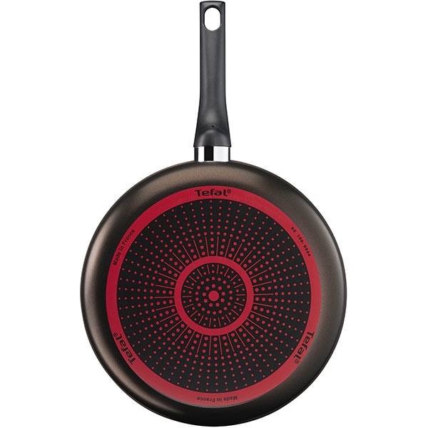 Cratita cu capac TEFAL Simply Clean B5673253, 3.5l, 24cm, aluminiu, negru