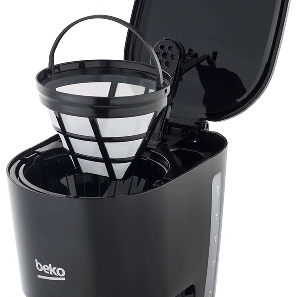 Cafetiera BEKO CFM4350B, 1.25l, 900W, 10 cesti, negru