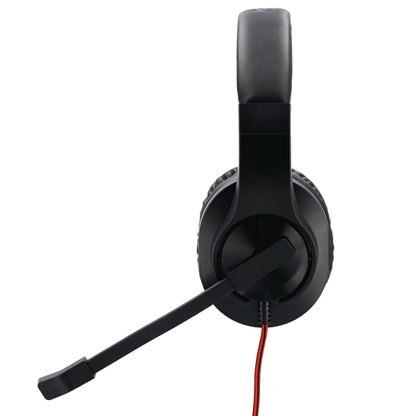 Casti PC HAMA PC-Office HS-USB400, USB, negru-rosu