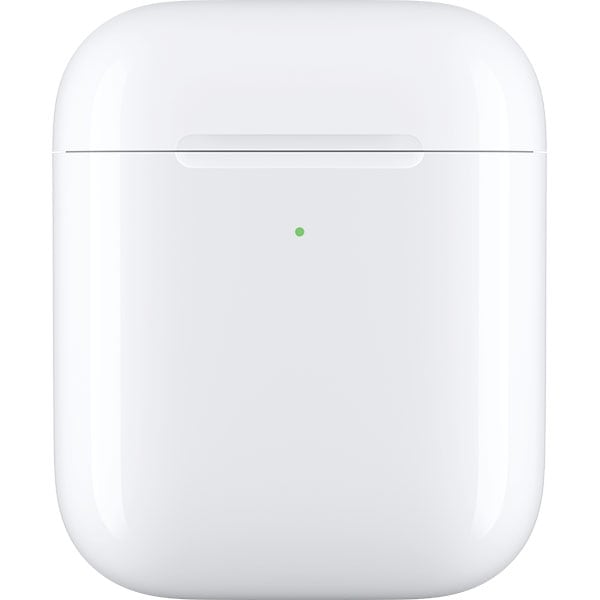 Carcasa incarcare wireless pentru APPLE AirPods, MR8U2ZM/A, alb