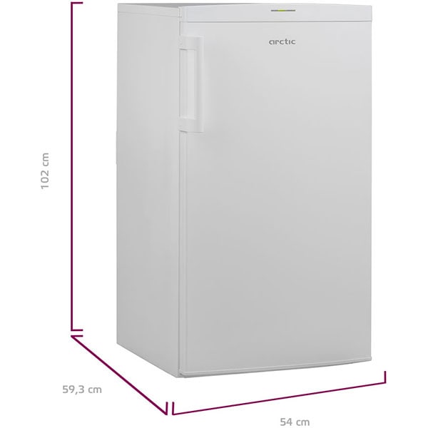Congelator ARCTIC AC135M31W, 117 l, H 102 cm, Clasa F, alb