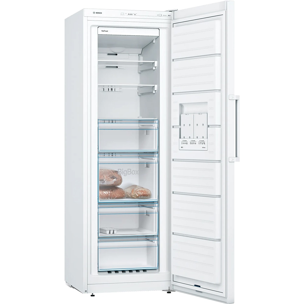 Congelator BOSCH GSN33VWEP, No Frost, 225 l, H 176 cm, Clasa E, alb