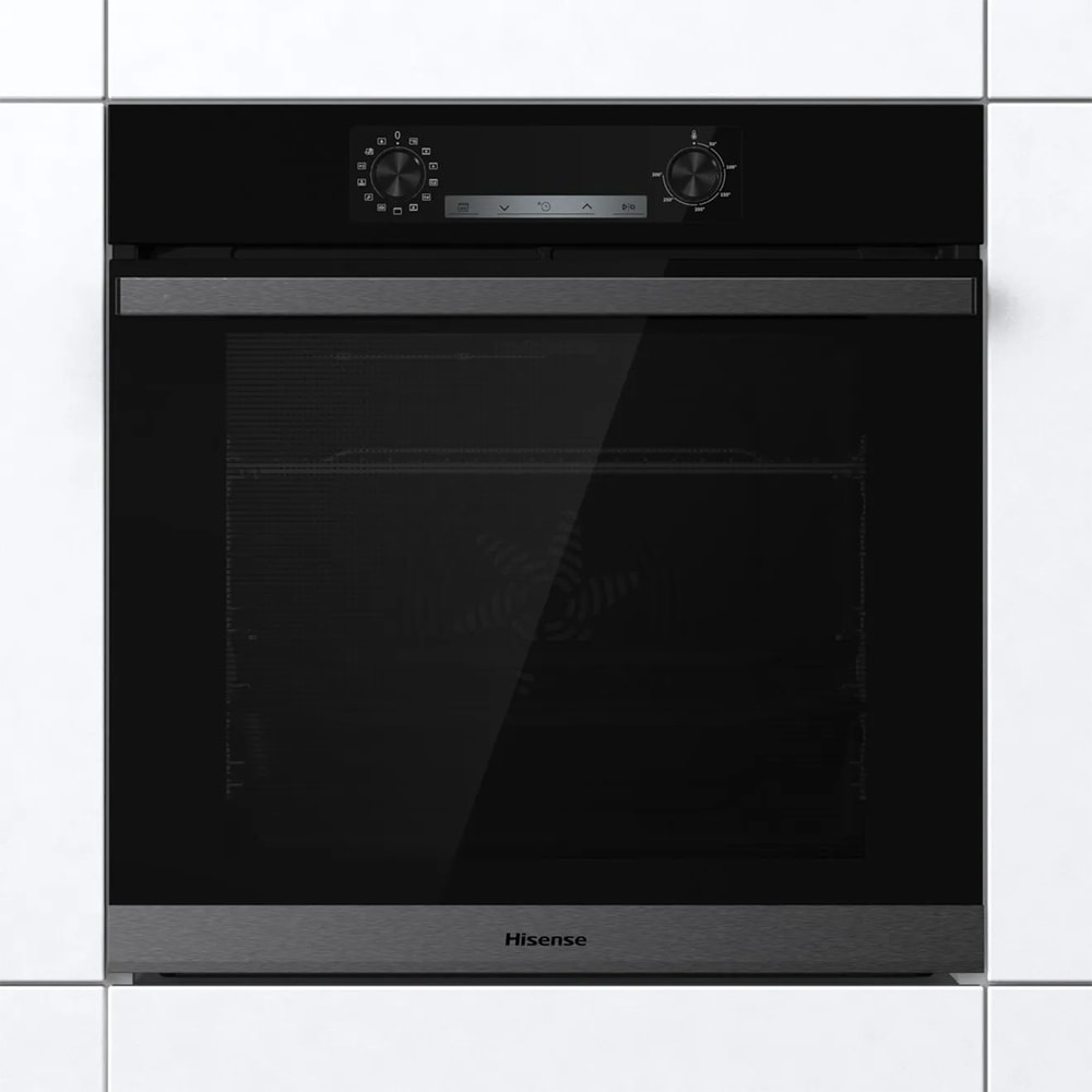 Cuptor incorporabil HISENSE BSA65226AB, Electric, Autocuratare Aqua Clean, 77 l, Clasa A, negru