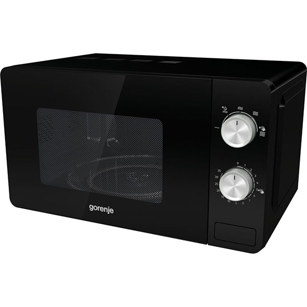 Cuptor microunde GORENJE MO20E1B, 20l, 800W, negru 
