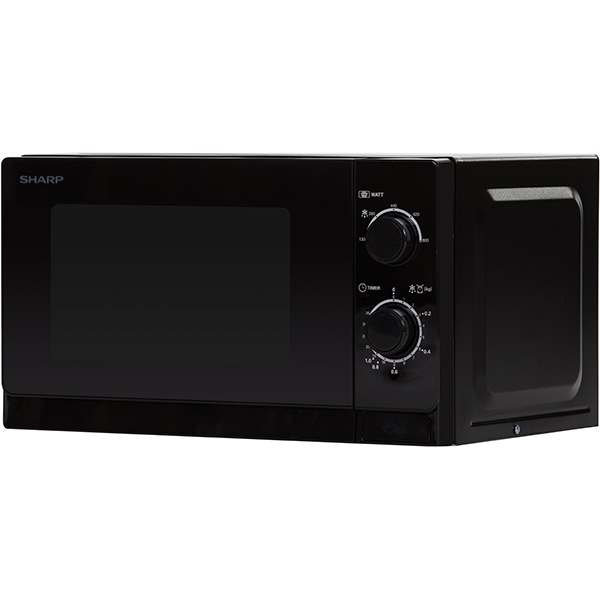Cuptor microunde SHARP R200BKW, 20l, 800W, negru