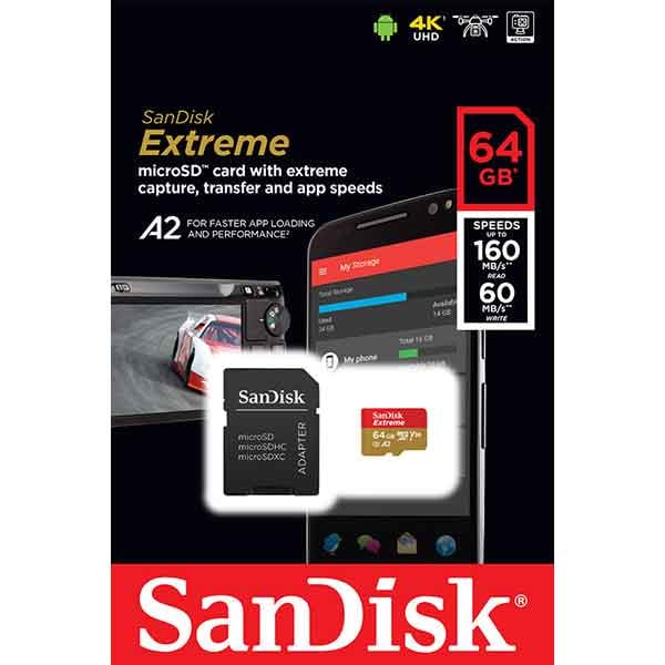 Sandisk Extreme Uhs-I 64Gb Pret - Sandisk microsd 32gb 64gb+ extreme