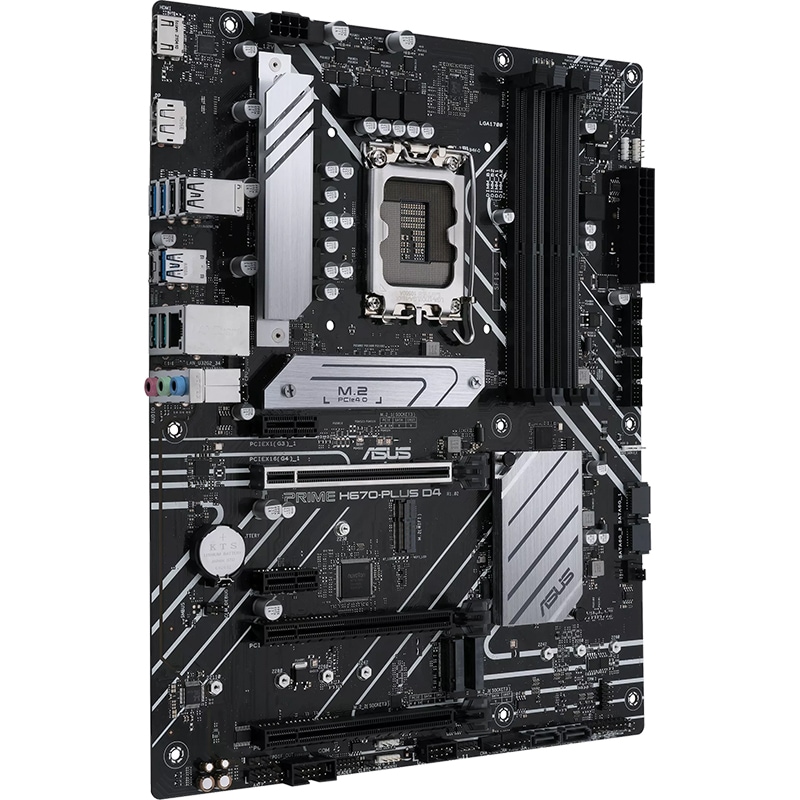 Placa de baza ASUS PRIME H670-PLUS D4, Socket 1700, ATX