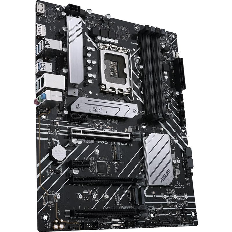 Placa de baza ASUS PRIME H670-PLUS D4, Socket 1700, ATX