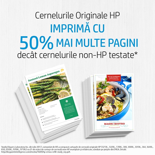 Cartus original HP 652 (F6V25AE), negru