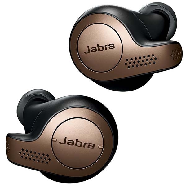 Casti JABRA Elite 65t, True Wireless, Bluetooth, In-Ear, Microfon, negru-auriu