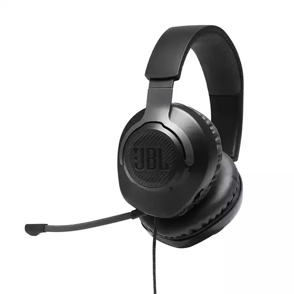 Casti Gaming JBL Quantum 100, multiplatforma, 3.5mm, negru