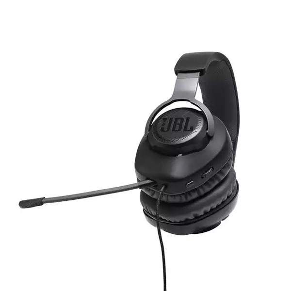Casti Gaming JBL Quantum 100, multiplatforma, 3.5mm, negru
