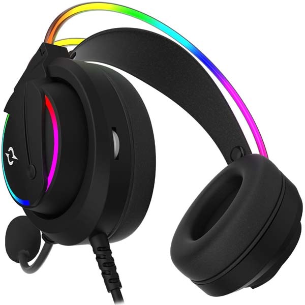 Casti Gaming AQIRYS Cygnus, USB, 7.1 surround, negru