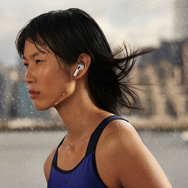 Casti APPLE AirPods 3, True Wireless, Bluetooth, In-Ear, Microfon, Carcasa Incarcare Lightning, alb