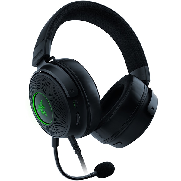 Casti Gaming RAZER Kraken V3 HyperSense, 7.1 surround, USB, negru