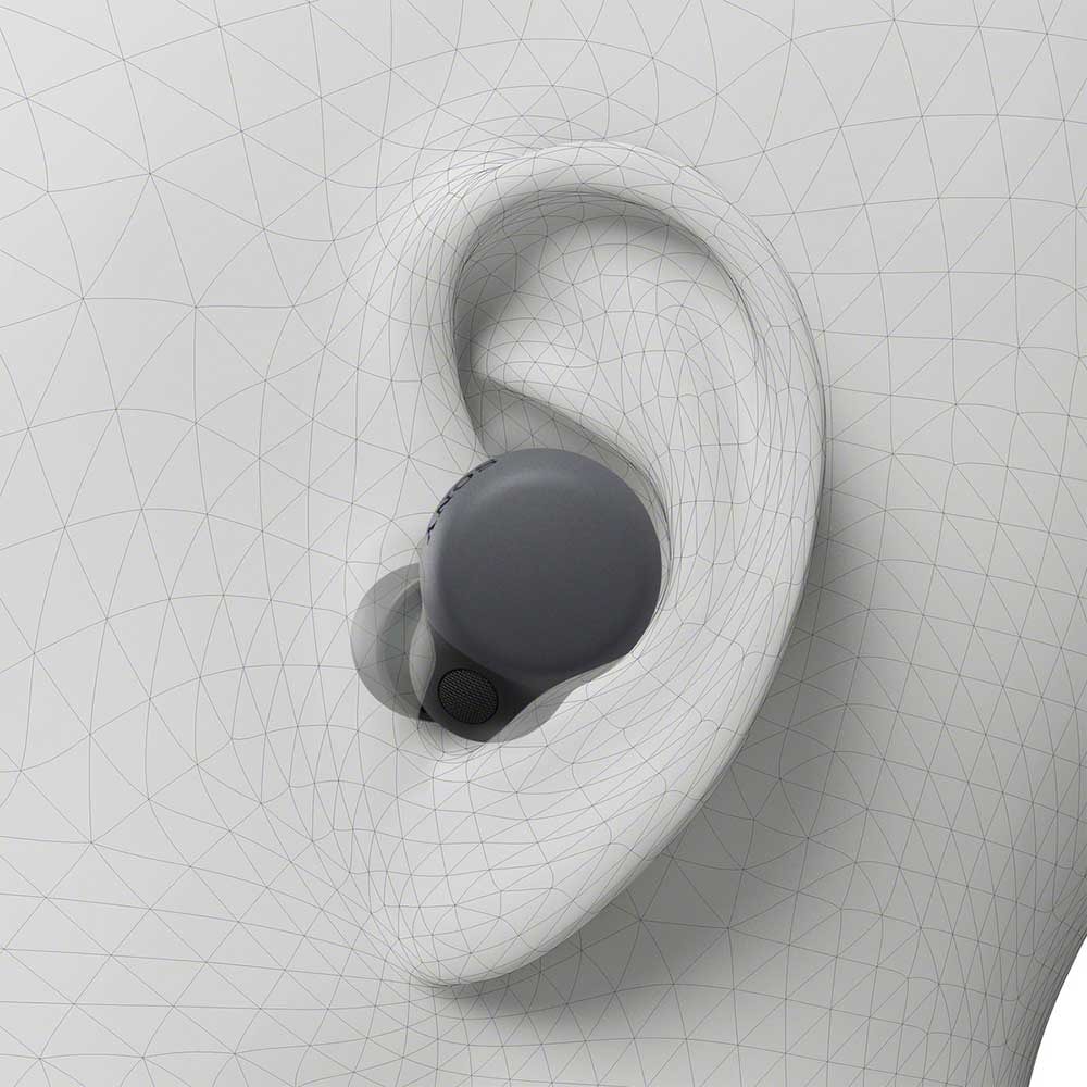 Casti SONY LinkBuds S WF-LS900NB, True Wireless, Bluetooth, In-ear, Microfon, Noise Cancelling, negru