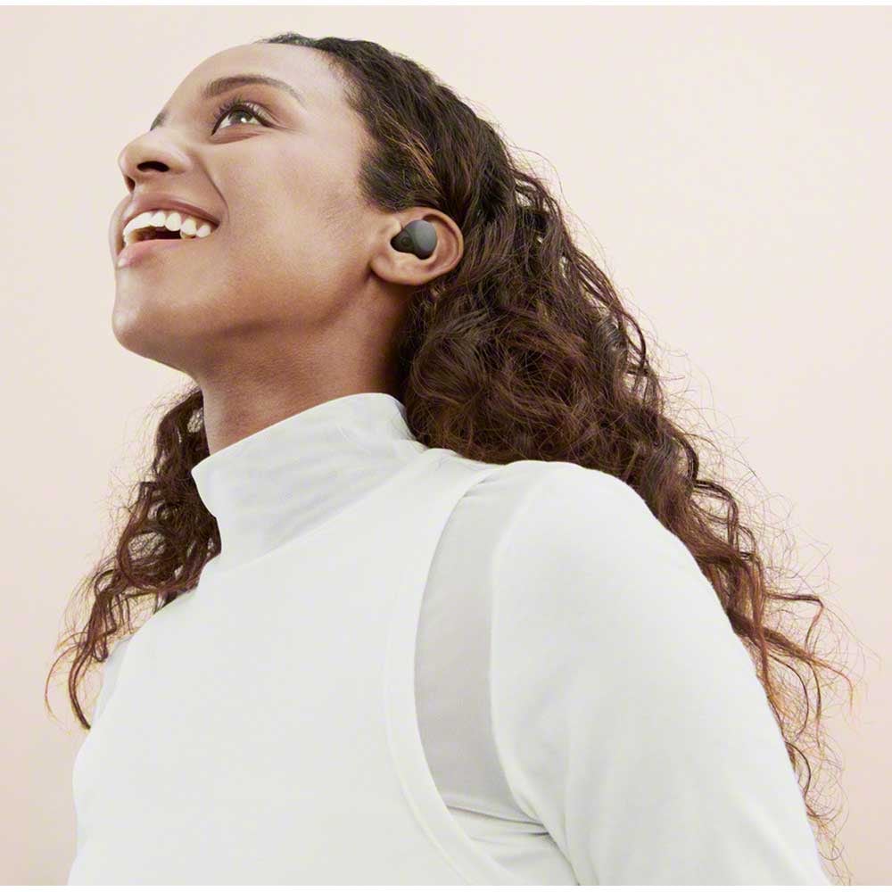 Casti SONY LinkBuds S WF-LS900NB, True Wireless, Bluetooth, In-ear, Microfon, Noise Cancelling, negru