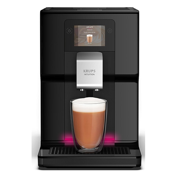 Espressor automat KRUPS Intuition EA873810, 3l, 1450W, 15 bar, negru-argintiu