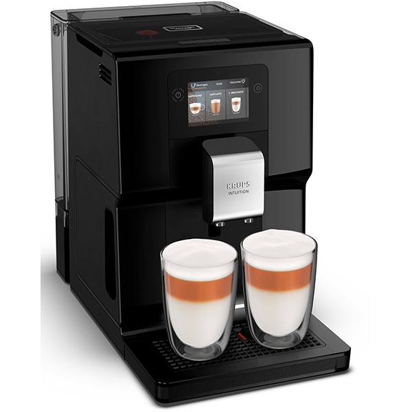 Espressor automat KRUPS Intuition EA873810, 3l, 1450W, 15 bar, negru-argintiu