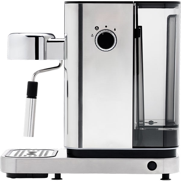 Espressor manual WMF Lumero 412360011, 1l, 1400W, 15 bar, sistem Thermoblock, argintiu-negru