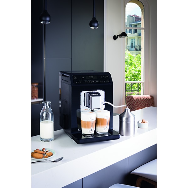Espressor automat KRUPS Evidence EA890810, 2.5l, 1450W, 15 bar, negru