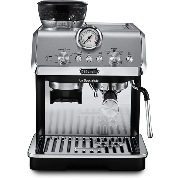 Espressor manual DELONGHI La Specialista Arte EC9155MB, 1.5l, 1400W, 15 bar, Tehnologie Active Temperature Control, negru-argintiu