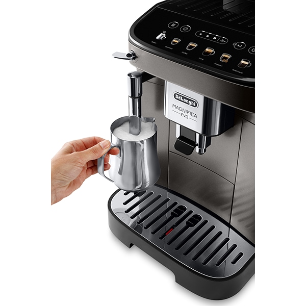Espressor automat DELONGHI Magnifica Evo ECAM290.42.TB, 1.8l, 1450W, 15 bar, argintiu inchis-negru