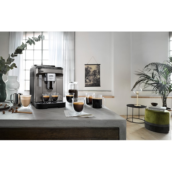 Espressor automat DELONGHI Magnifica Evo ECAM290.42.TB, 1.8l, 1450W, 15 bar, argintiu inchis-negru
