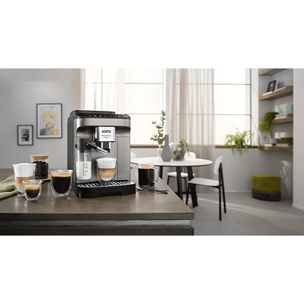 Espressor automat DELONGHI Magnifica Evo ECAM290.81.TB, 1.8l, 1450W, 15 bar, argintiu inchis-negru