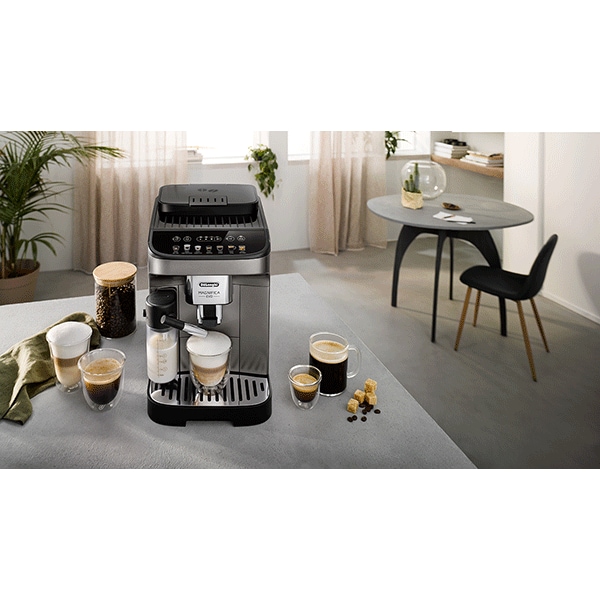 Espressor automat DELONGHI Magnifica Evo ECAM290.81.TB, 1.8l, 1450W, 15 bar, argintiu inchis-negru